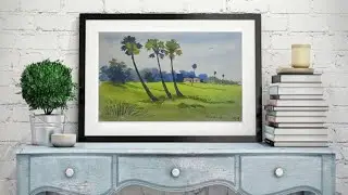 Watercolour Landscape Painting/Beginners Watercolour/#landscapepainting /#Watercolour