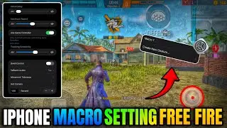 iPhone macro setting for iPhone 📲 | iPhone headshot setting ff | iPhone macro 