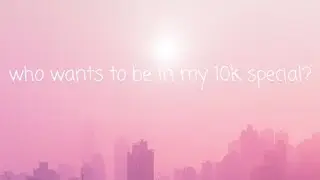 Who wants to be in my 10k special?