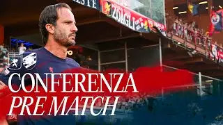 GENOA - SAMPDORIA | Conferenza prepartita | COPPA ITALIA FRECCIAROSSA 2024/25