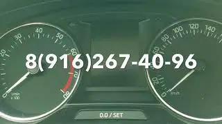 Корректировка пробега Skoda Rapid 2017