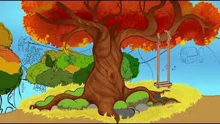 Tree environment Speedpaint
