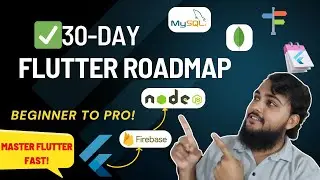 30-Day Flutter flutter roadmap: From Beginner to Pro | 2025 Edition