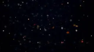 background with coloured glowing particles particles flow abstract