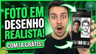 Como TRANSFORMAR FOTO em DESENHO REALISTA com IA