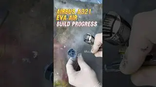 Airliner assembly process Airbus A321 Eva Air 