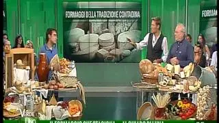 Il Conciato Romano e la colazione Contadina di Terra di Lavoro a Uno Mattina Verde Rai 1