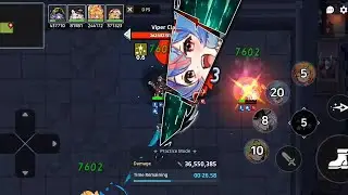 Guardian Tales - Basic Ranged vs Viper Clan Leader Lv100 (Guild Raid)