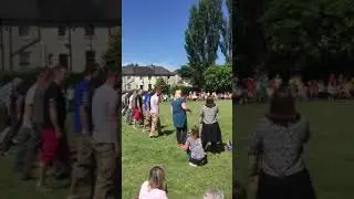 Bonnybridge Primary Dads Race Sportsday collision!