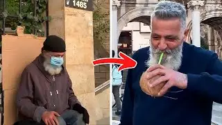 HOMELESS Guy Gets A Look TRANSFORMATION 