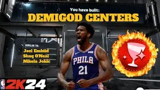 TOP 3 BEST CENTER BUILDS IN NBA 2K24! MOST OVERPOWERED GAME-BREAKING DEMIGOD CENTER BUILDS IN 2K24!