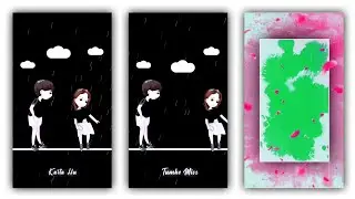 Kinemaster Template Video Background | Light Effect | Green Screen Template | Green Screen Status