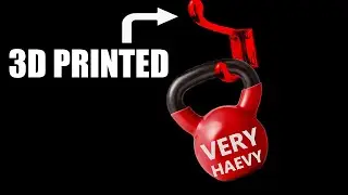 World's Strongest 3D Print (600lbs)