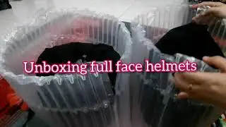 FULL FACE  Helmets unboxing