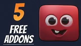 5 Free Useful Addons For Texturing And Rendering - Blender Tutorial