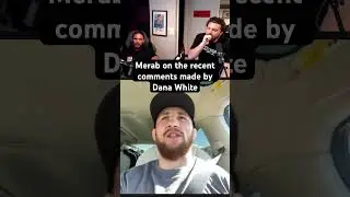 Merab Dvalishvili responds to comments made by Dana White EP137 for more! #shorts