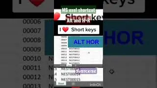 #msoffice #msexcel #msword #shortcutkeysofcomputer #learningzone#viral#subscribe