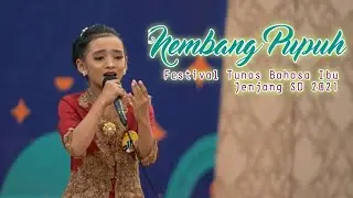 Juara 1 Nembang Pupuh dalam Festival Tunas Bahasa Ibu 2021 Jenjang SD