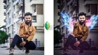 Snapseed New Futuristic Wings Effect Editing | New Concept Editing | Snapseed Photo Editing