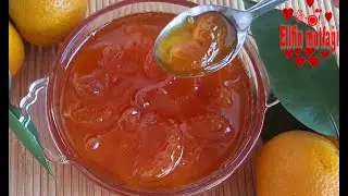 Tangerine jam recipe (tangerine with sliced without shell)