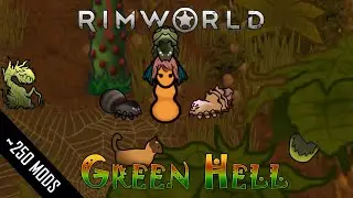 [001] Rimworld GREEN HELL: The Jungle Welcomes You! (not)