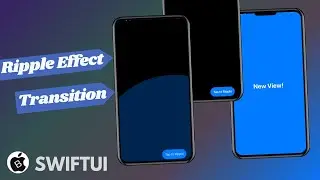 SwiftUI Ripple Effect | Full-Screen Animation & Transition  - iOS 18🔥