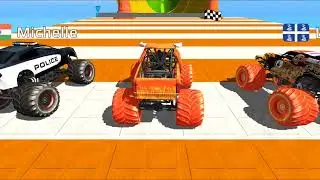 Monster Truck Stunt - Car Game ❗→ Part - 46❗