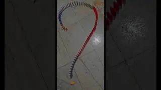 Domino fall 😏🌌✨️ #trending #ytshort  #gulimatasong #playingwithdomino