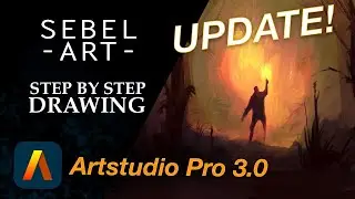 Artstudio Pro 3.0 Update! - Better than Procreate 5x?! Test of the new Digital 3D BristleBrush.