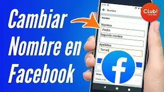 Como Cambiar el NOMBRE en FACEBOOK - Rápido y fácil