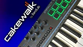 Nektar Impact LX25+ Setup in Cakewalk by Bandlab | Cheap Midi Controller