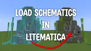 How to load a schematic with Litematica in Minecraft in 2 mins (Litematica Tutorial) [UPDATED 2023]