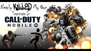 😯😯Nearly killed my own teammate in Call Of Duty Mobile😥😥😥