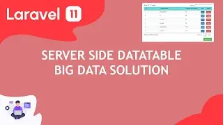 Tutorial Laravel 11 - Server Side DataTable dengan Yajra Solusi Big Data