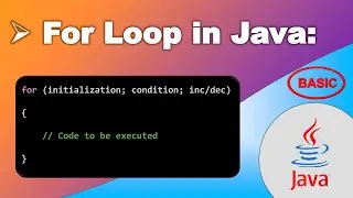 16 For Loop in Java || CodeCelebration
