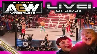 Attending My 1st AEW Live event - AEW Dynamite from Rupp Arena 01/25/23