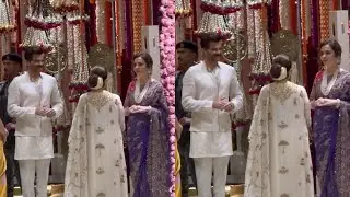 Nita Ambani Meet Anil kapoor Sunita Kapoor At  Ambani house for Ganpati Darshan in Mumbai
