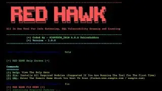 RED HAWK | KALI LINUX |