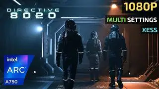 Directive 8020 - Intel ARC A750 | Intel ARC A750 + Ryzen 5 5600 Benchmark 1080p