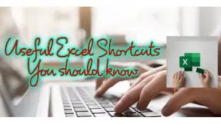 MS Excel Advanced Shortcut Keys Part 2 | Tamil