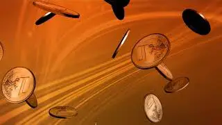 Gold coin Background for good luck