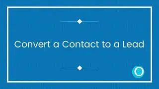 Convert Contact to a Lead