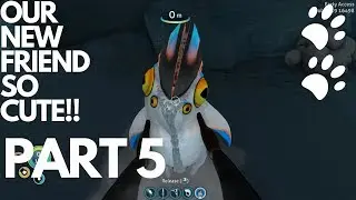 Subnautica Below Zero Let's Play Part 5 The glacial basin and making a new friend!?!