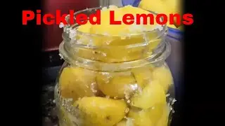 Pickled Lemons, the easy way.