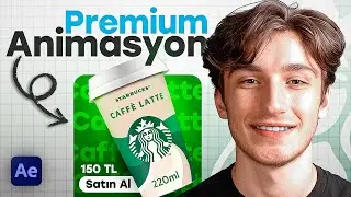 How to Create a Premium, Minimal Starbucks Animation (After Effects)