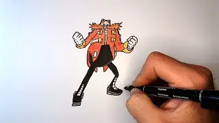 Как нарисовать доктора Эггмана | How to draw dr Eggman