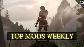 Top Mods Weekly: NEW Armor, Tree Textures, Realistic Snow and MORE (Skyrim XBOX Mods)