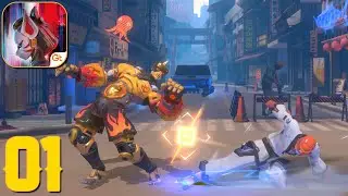 Metal Revolution - Gameplay Walkthrough Part #1 (Android & iOS) Next-gen mecha fighting game!
