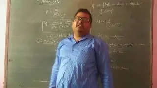 Solution Topic Molarity and Molality | Chemistry | Abhieducation | OnlineClasses |