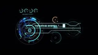 Jarvis Hologram Black Screen